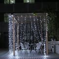 Miniatyrbild 3 av 4: LED-ljusgirland - 3m x 3m - 300 lysdioder - Vit - 10W - Inomhus