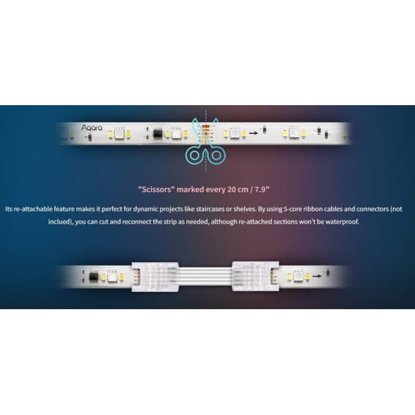 Aqara LED Strip T1 ljusslinga, 2 m