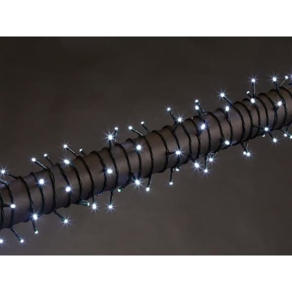 Ljusgardin - VELLIGHT - Luna LED - 12m - Kall vit - Inomhus och utomhus