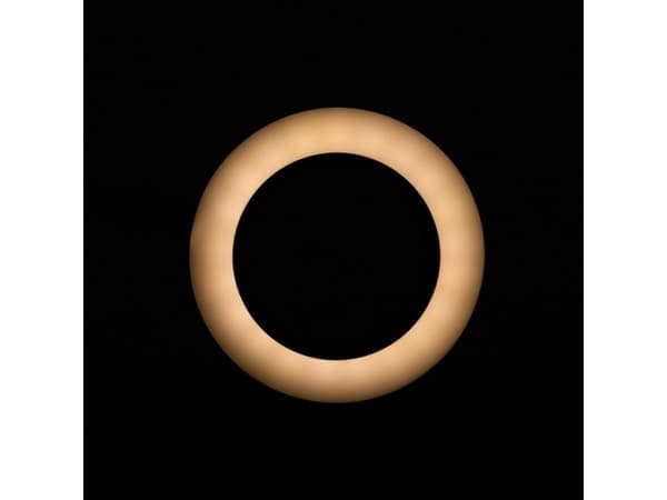 Activeshop LAMPKA LUPA LED SNAKE RING NA BIURKO CZARNA