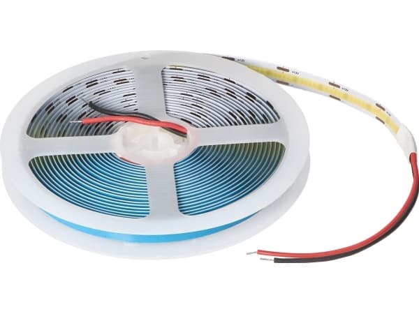 Orno LED-strip LED COB 12V, 480L/m, 10W/m, IP20, 6000K, 5m