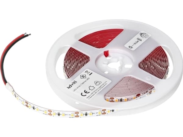 Orno LED-nauhat 12V, Samsung sirusarja 2835, 120L/m, 1260lm/m, 12W/m, IP20, 3000K, 5m