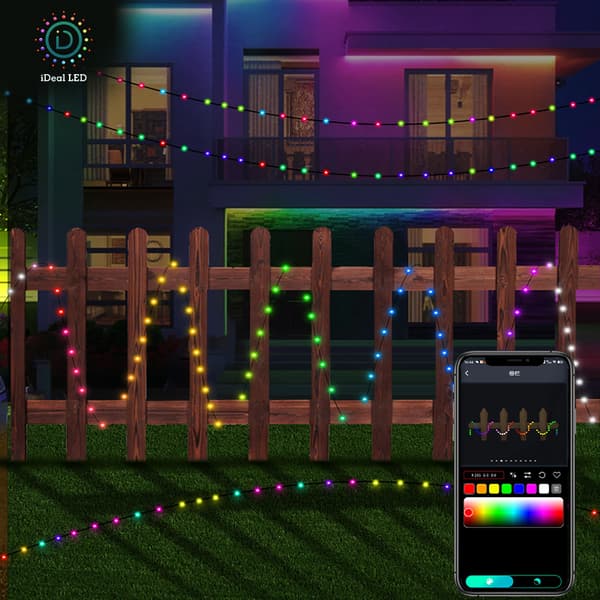 INF LED-slingor med appkontroll och RGB-färgförändring