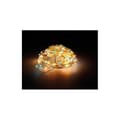 Miniatyrbild 1 av 2: Extra tät Micro Led Garland Guld Flerfärgad Blinkande - GENERISK - 14m 567l Silverkabel