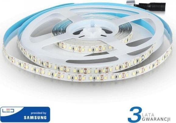 V-TAC LED stripe V-TAC LED stripe SAMSUNG CHIP 2835 600LED 12V IP20 12W/m VT-5-120 6000K 1200lm 3 års garanti