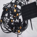 Miniatyrbild 8 av 11: Solcellsljusslinga utomhusbruk - 10m &amp; 20 lampor