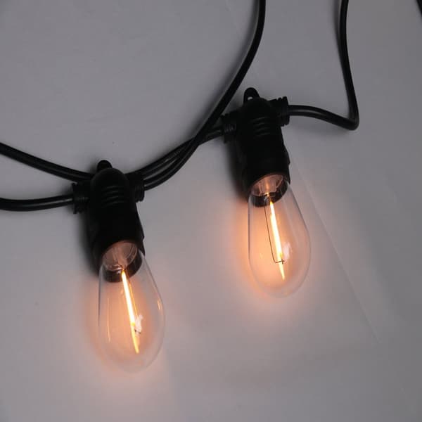 Solcellsljusslinga utomhusbruk - 5m &amp; 10 lampor