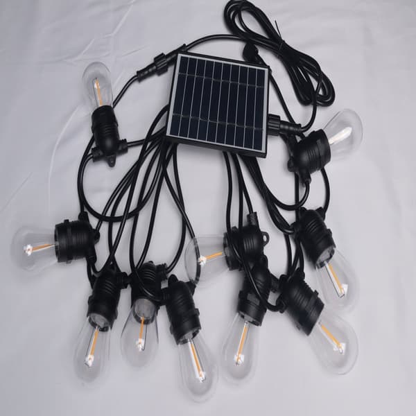 Solcellsljusslinga utomhusbruk - 5m & 10 lampor