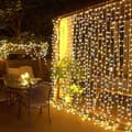 Miniatyrbild 2 av 2: Twinkle String Lights, 100 meter längd, 800 LED-lampor, 8 belysningslägen,100 miljoner, Varmt Ljus