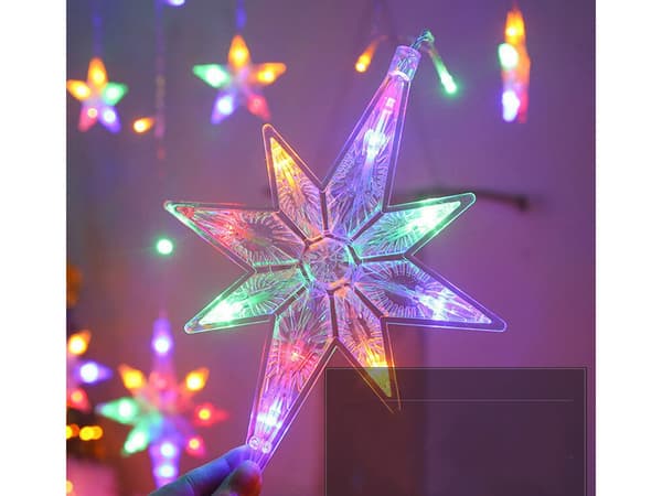 Julstjärnor LED Slinga - Girlang