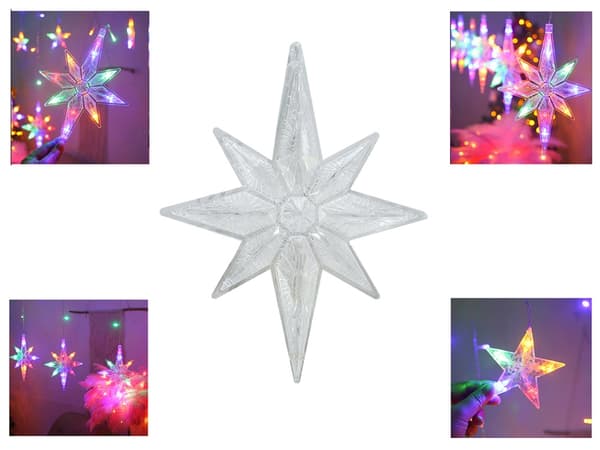 Julstjärnor LED Slinga - Girlang