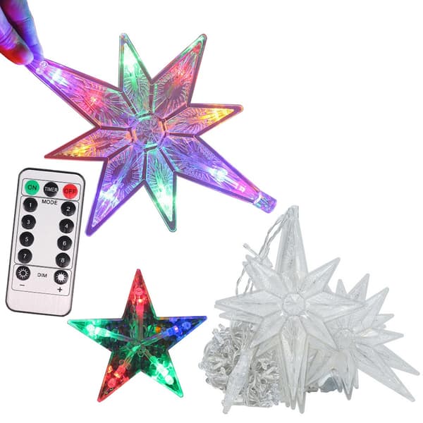 Julstjärnor LED Slinga - Girlang Multicolor