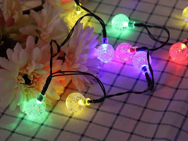 LED Girlang - Solcell