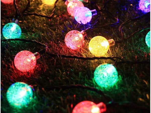 LED Girlang - Solcell