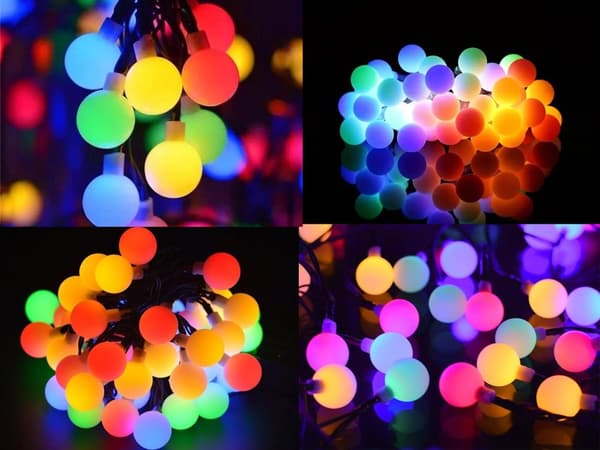 LED Girlang - Solcell