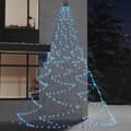 Miniatyrbild 1 av 2: Hängande julgran med metallkrok 720 LED kallvit 5 m inne/ute