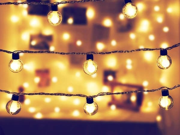 Girland / Ljusslinga med 20-LED Lampor - 380cm
