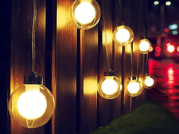 Girland / Ljusslinga med 20-LED Lampor - 380cm