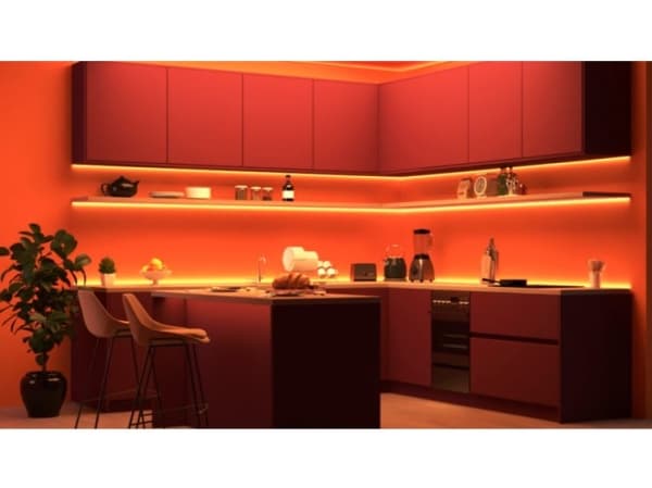WiZ - Ljusslinga - LED - 5.3 W - RGB-lampa - 4 m - vit