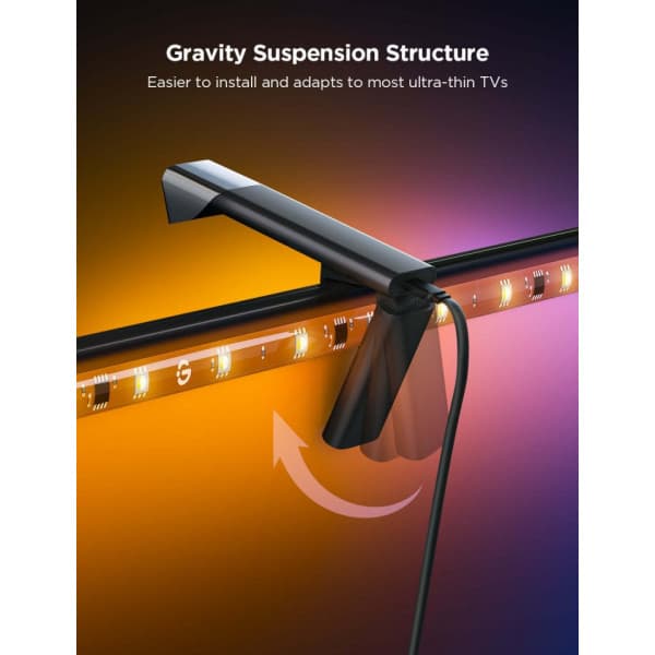 Govee TV Backlight 3 Lite -LED-ljusslinga för 55 - 65" tv-apparater