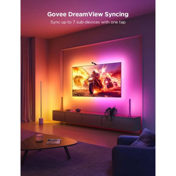 Govee TV Backlight 3 Lite -LED-ljusslinga för 55 - 65" tv-apparater