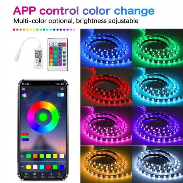 LED STRIP 5050 RGB 5M BLUETOOTH WIFI APPLIKATION