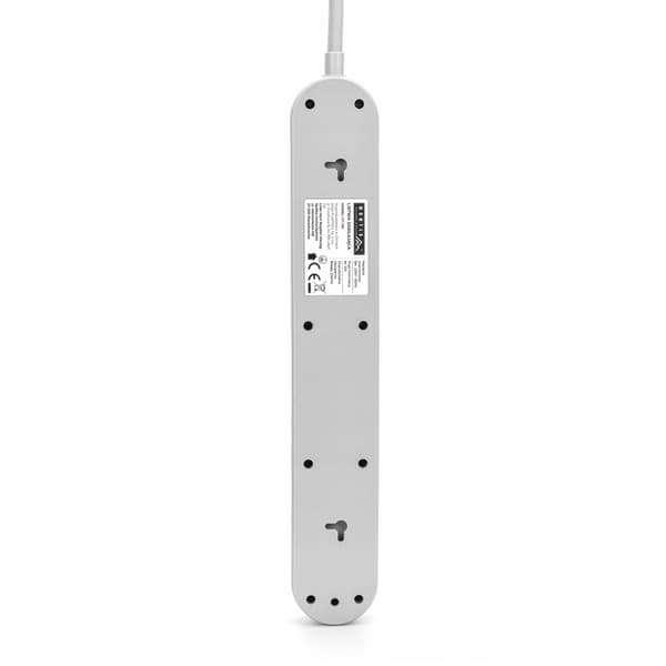 POWER STRIP SURGE SUOJAUS 5 ULOSULOSSA 1,5 m HARMAA