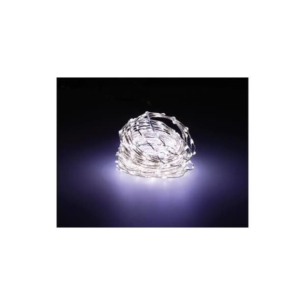 Ljus girlang - GENERIC - Micro Led Extra Dense Blinkande Kallljus - Vit - Utomhus