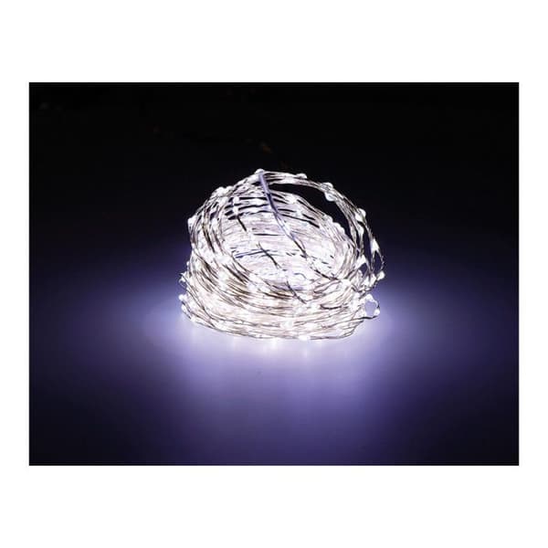 Ljus girlang - GENERIC - Micro Led Extra Dense Blinkande Kallljus - Vit - Utomhus
