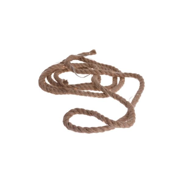 GENERISK - Batteridriven Garland 30 Microleds Jute Rep Varmvitt Ljus 3,03m