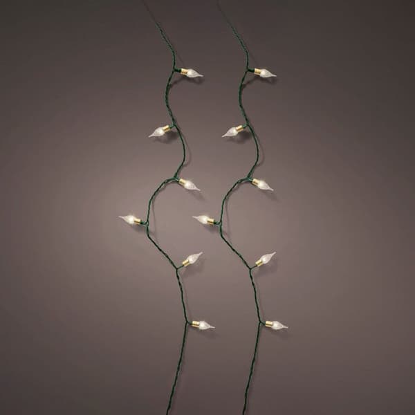 Vintage Led Garland - GENERISK - 1119cm - 8 funktioner - Vit