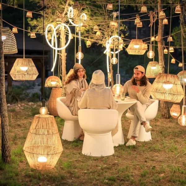 Ljusgirlang - New Garden - NEO - LED - 5m - Utomhus - Vit