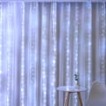Miniatyrbillede 5 af 10: LED Gardin USB Lysstreng med Fjernbetjening 300 LED 3m Cold White