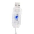 Miniatyrbillede 9 af 10: LED Gardin USB Lysstreng med Fjernbetjening 300 LED 3m Cold White