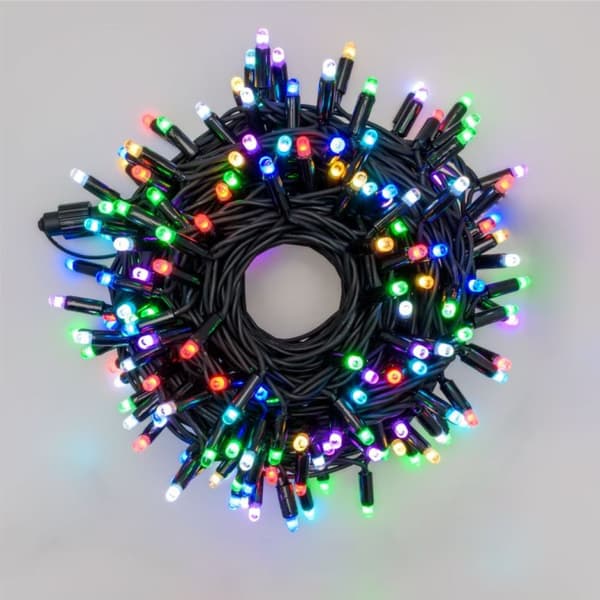 Ljuskedja 10m PROLED Svart RGB