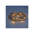 Miniatyrbild 2 av 2: GENERISK - Batteridriven Garland 30 Microleds Jute Rep Varmvitt Ljus 3,03m