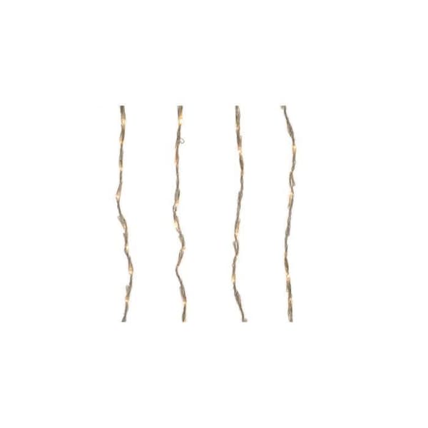 GENERISK - Gardin Led Balkong Utomhusanvändning. Vitt varmt ljus. 2x1m. 220 lysdioder.