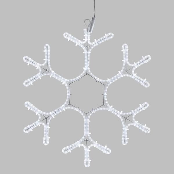 Snowflake Ø50cm SMD Strip 384 LED VIT (4m)