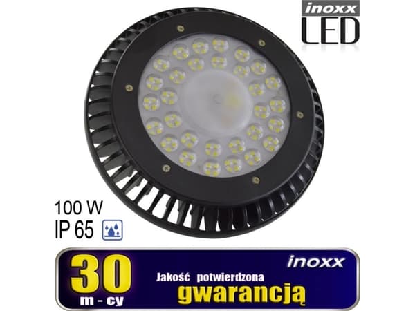 Nvox Lampa przemysłowa led ip65 100w high bay ufo 12 000lm 4000k neutralna