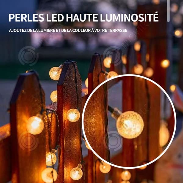 INN Outdoor Solar Garland 12m 100 LEDs Vattentät med Belysning Solar Garland för Balkong Trädgård Jul Fjärrstyrt ljus