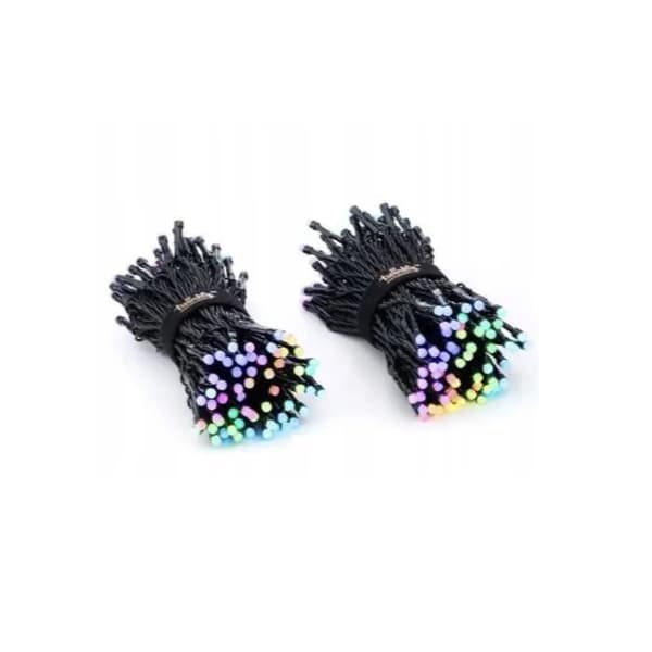 ALLOCACOC TWS250SPP-BEU 250 RGB LED String Lights Bluetooth Wi-Fi Google Assistant Alexa IP44
