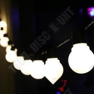 TD® LED-ljusgirlang, G50 ljusgirlang, utomhusljusgirlang, bollgirlang, julfest - Modell: Mjuk vit 5m - MILEDCA1
