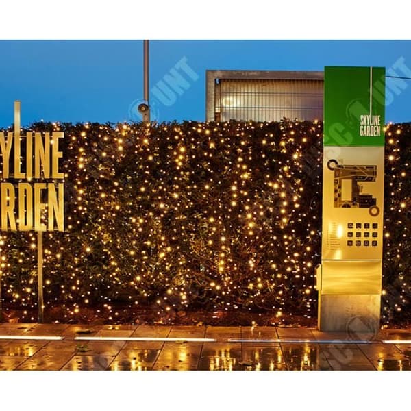 TD® Christmas LED String Lights 30m 300 Balls DC31V Warm White 8 ljuslägen Dekorativa ljus för jul nyår
