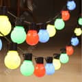 Miniatyrbild 4 av 4: TD® Led-ljusgirlang, G50-girlang, utomhusgirlang, bollgirlang, manfest - Modell: färgglad 5m