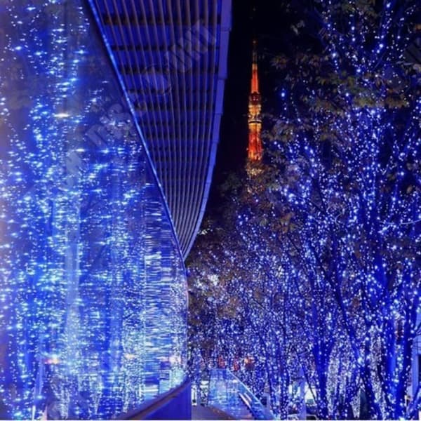 TD® LED-ljusgirlanger 30 m vattentät - 8 ljuslägen - bröllop, födelsedag, julgran, utomhusdekoration inomhus