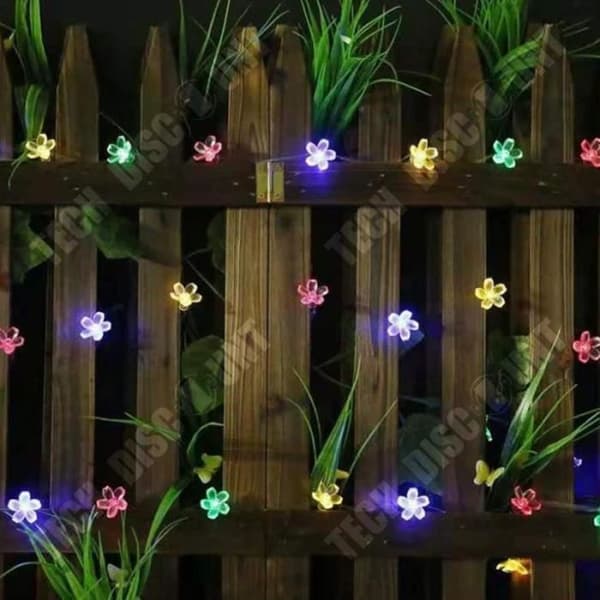 TD® Cherry LED String Lights Vattentät Lampa Pärlor Mjukt Ljus Säker användning 30LED 6,5m