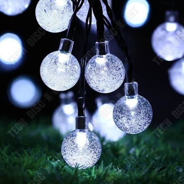 TD® Solar Fairy Lights, 30 LED-kulor, 4,5 M längd, utomhus- och inomhusdekoration [Energiklass A+++]