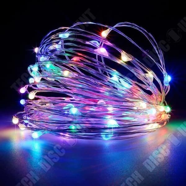 TD® Solar LED Koppartråd Ljus Utomhus Vattentät Juldag Dekoration Trädgård LED String Lights