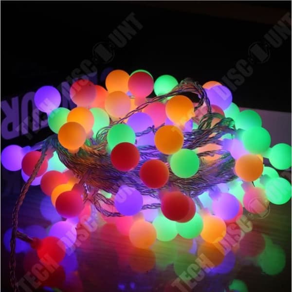 TD® LED String Lights 50m 400LEDs Bollar Lyktor Fairy Lamp Dekorationer för inomhusbalkongbröllopsfest (varmvitt)