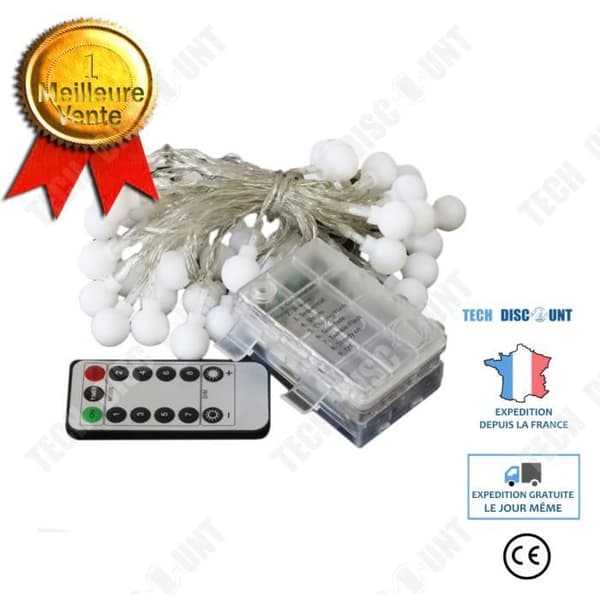 TD® LED String Lights 50m 400LEDs Bollar Lyktor Fairy Lamp Dekorationer för inomhusbalkongbröllopsfest (varmvitt)